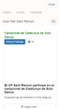 Mobile Screenshot of clubpatisantramon.com